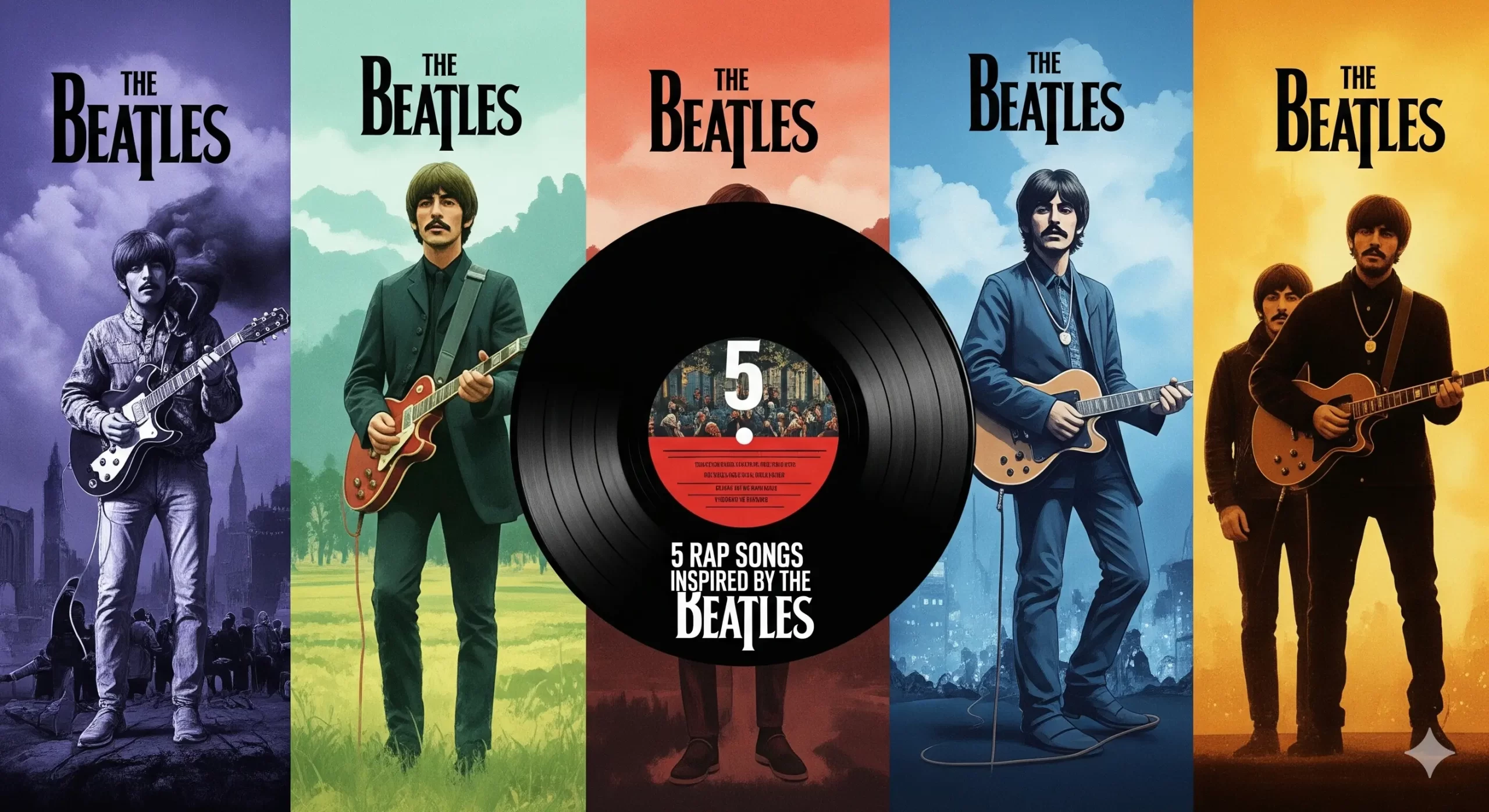 5 Rap Songs Inspired by The Beatles