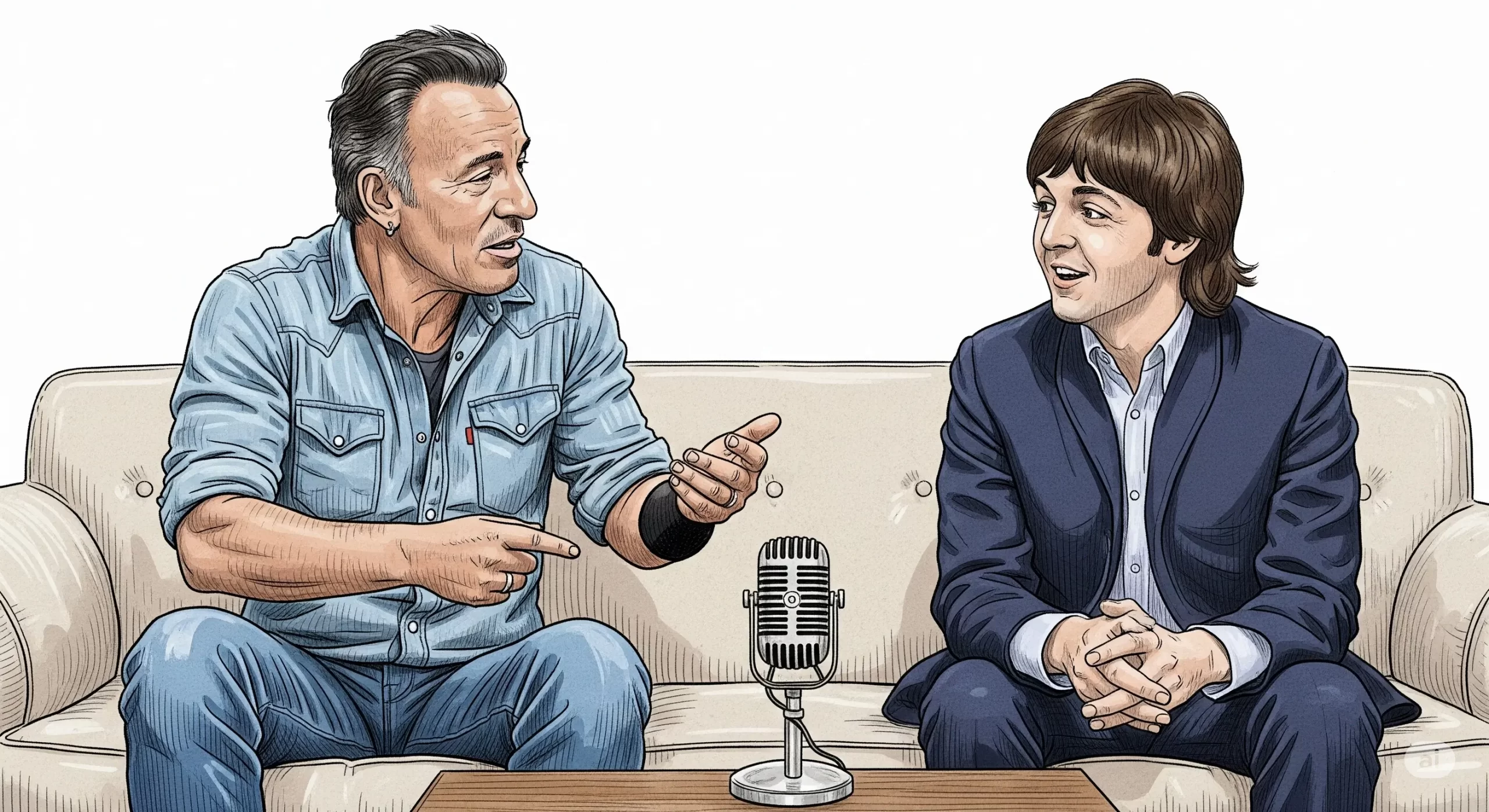 Bruce Springsteen Reveals His Favourite Member of The Beatles