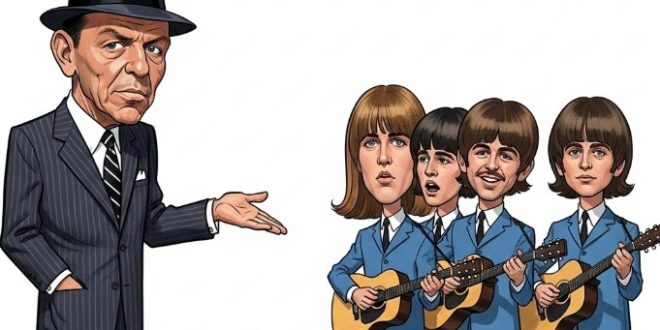 Frank Sinatra’s Brutal Swipe at The Beatles “Kid Singers with Mops of Hair”