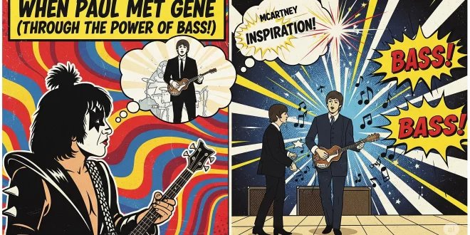 From The Beatles to KISS How Paul McCartney Inspired Gene Simmons to Play Bass