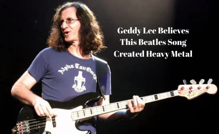 Geddy Lee Believes This Beatles Song Created Heavy Metal
