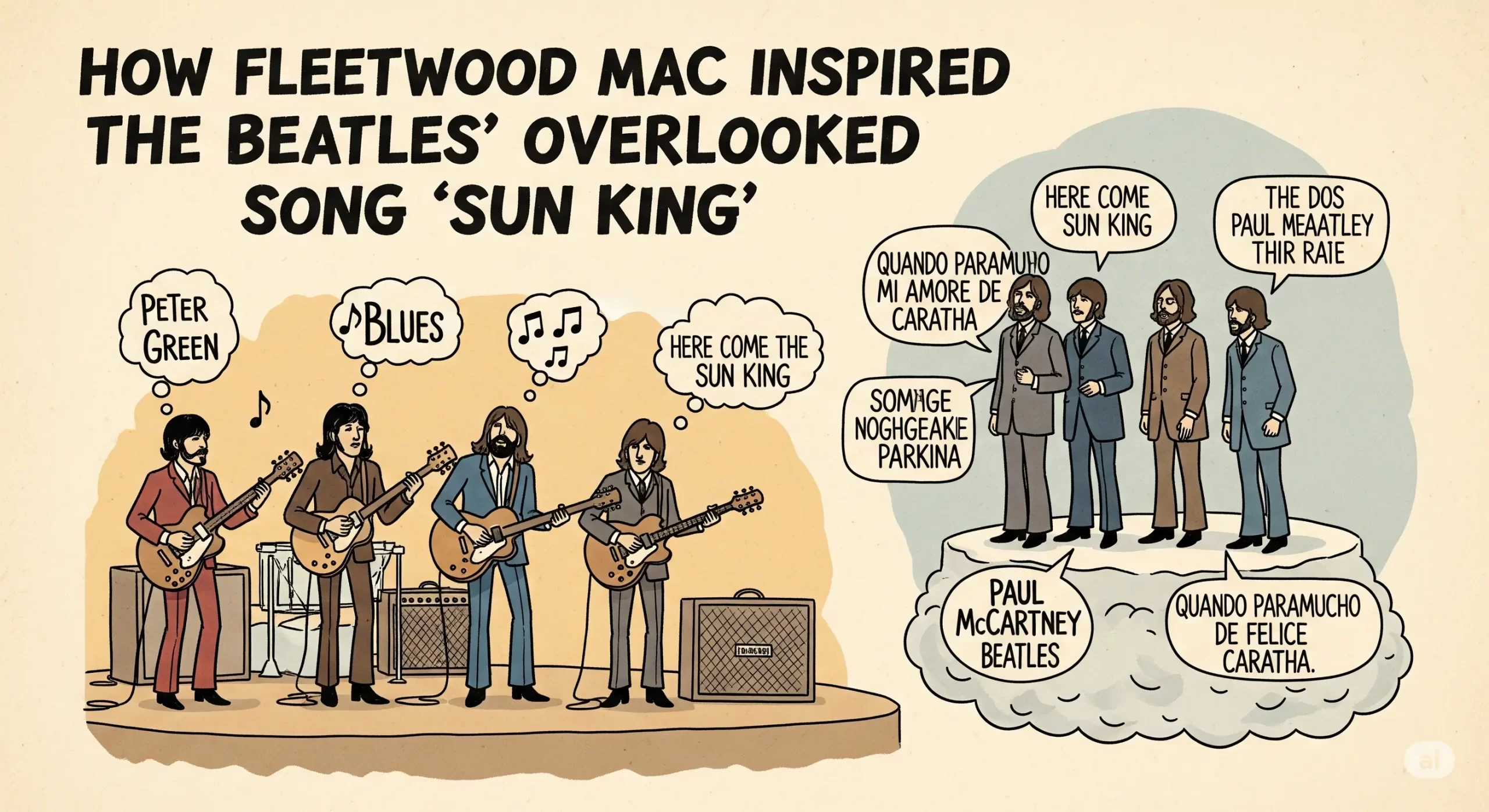 How Fleetwood Mac Inspired The Beatles