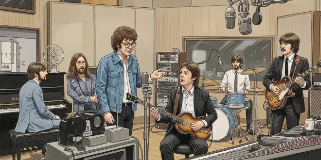 Jeff Lynne Opens Up About His First Encounter With The Beatles at Abbey Road Studios