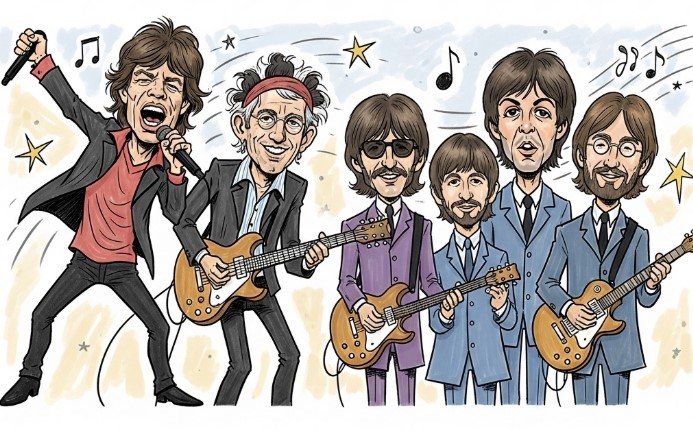 Mick Jagger and Keith Richards Reveal Their Favorite Beatles Songs