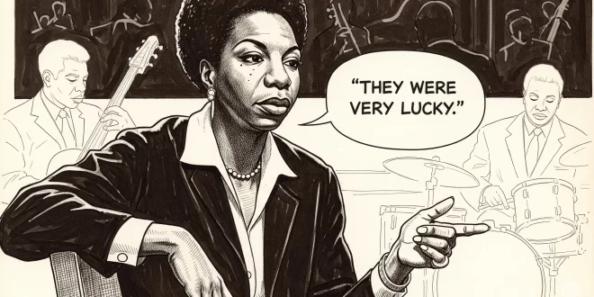 Nina Simone on Why She Believed The Beatles Were “Very Lucky”