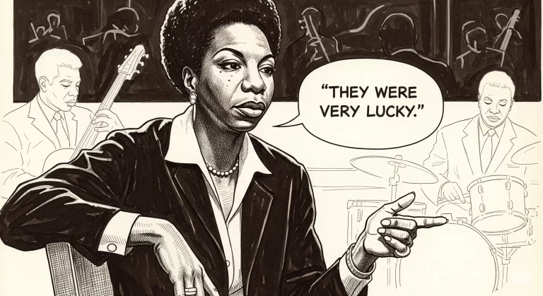 Nina Simone on Why She Believed The Beatles Were “Very Lucky”