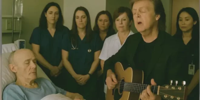 Paul McCartney Serenade Phil Collins in Hospital