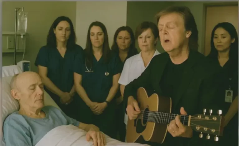 Paul McCartney Serenade Phil Collins in Hospital