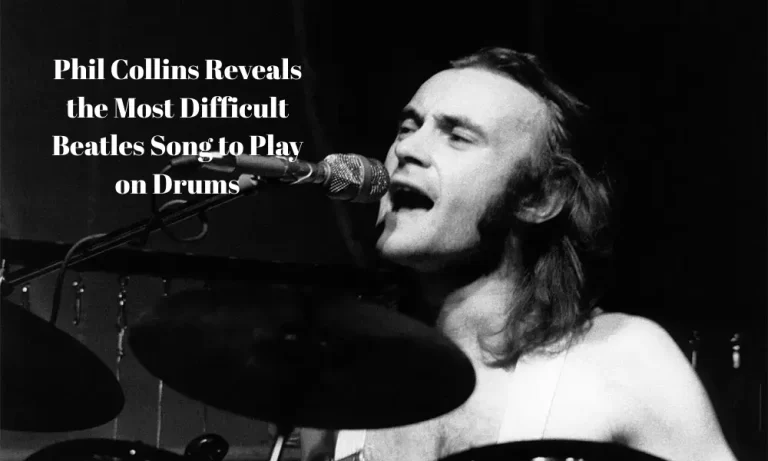 Phil Collins Reveals the Most Difficult Beatles Song to Play on Drums