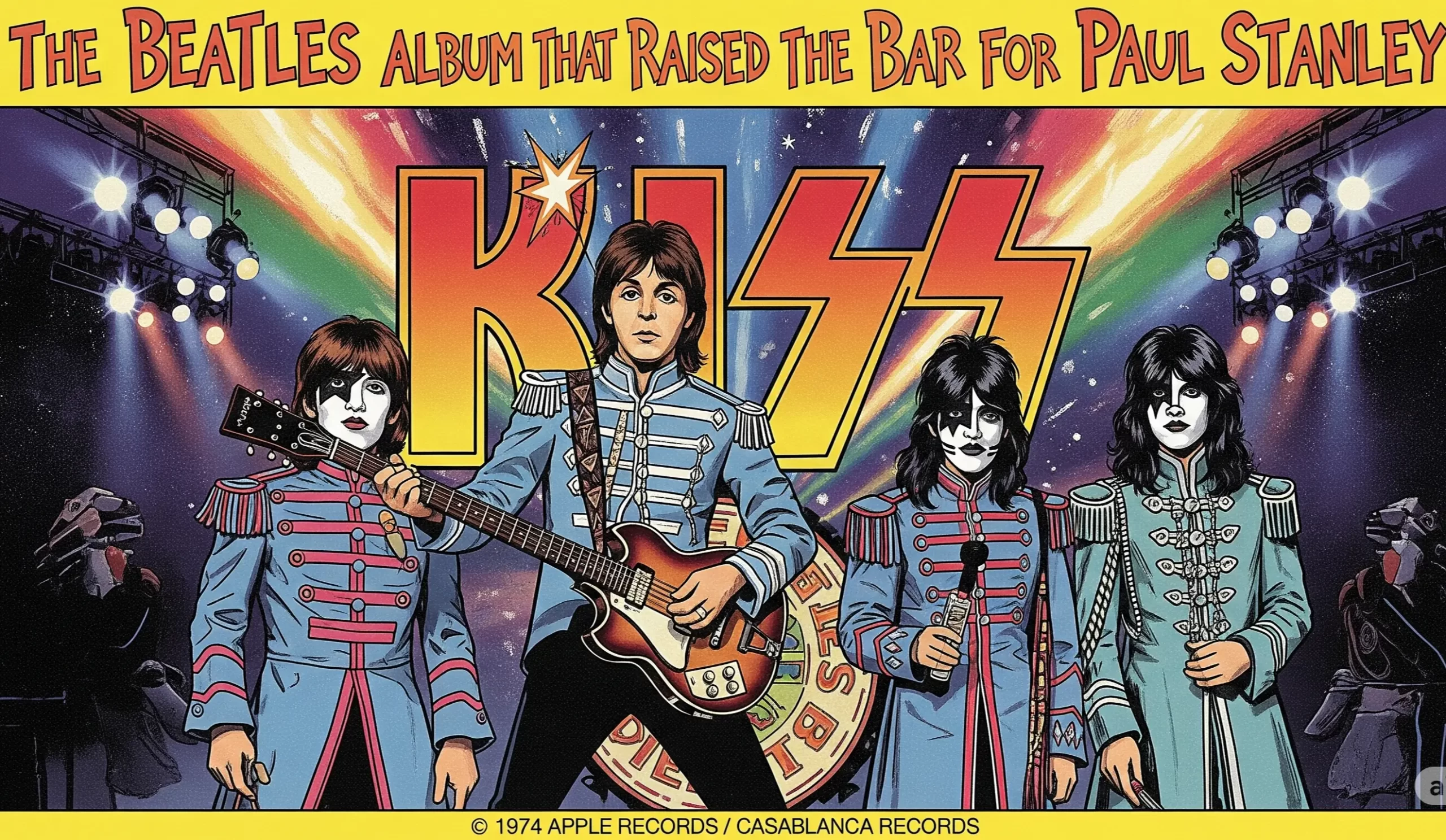 “Just Stunning” The Beatles Album That Raised the Bar for Paul Stanley(01)