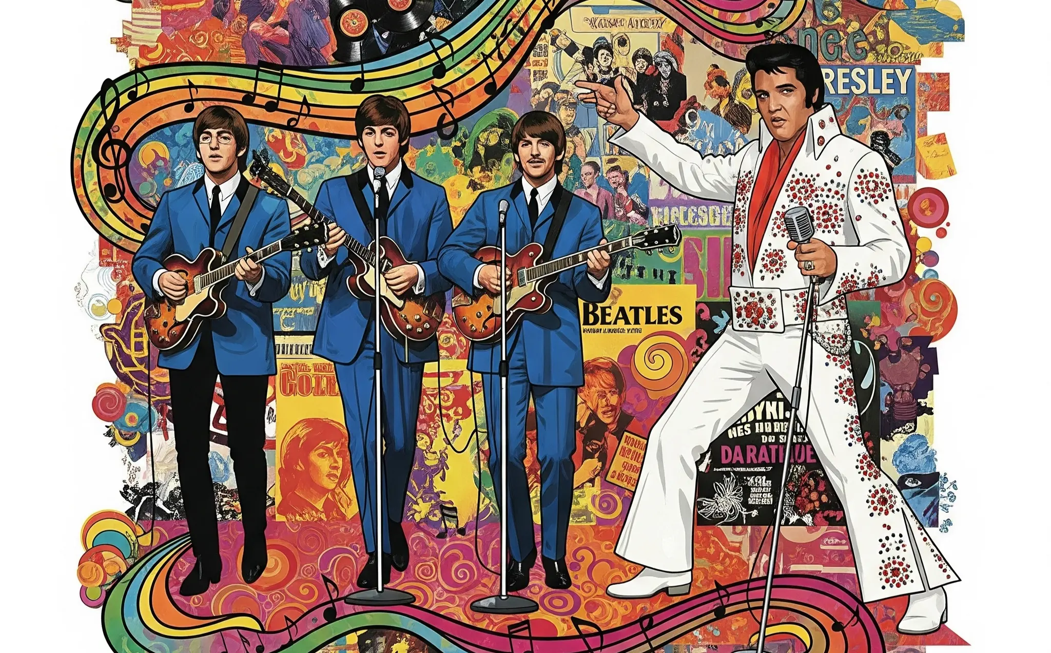 The Beatles’ Only Critique of Elvis Presle