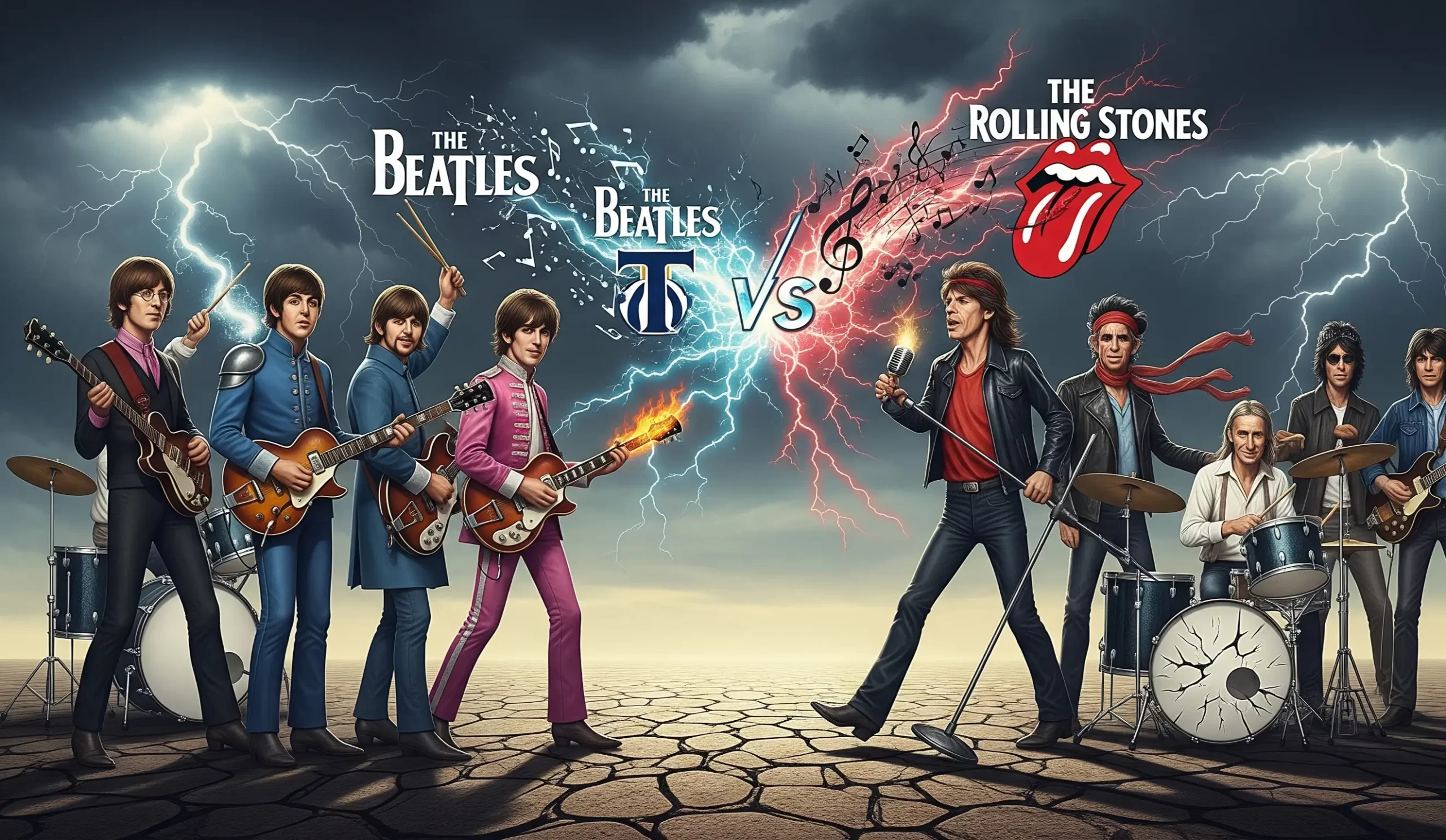 The Beatles vs. The Rolling Stones