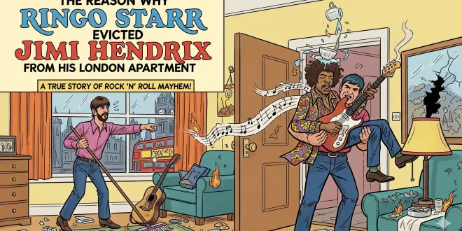 The Reason Why Ringo Starr Evicted Jimi Hendrix from His London Apartment