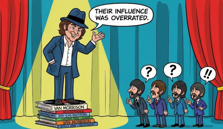 Van Morrison Challenges The Beatles’ Legacy “Their Influence Was Overrated”