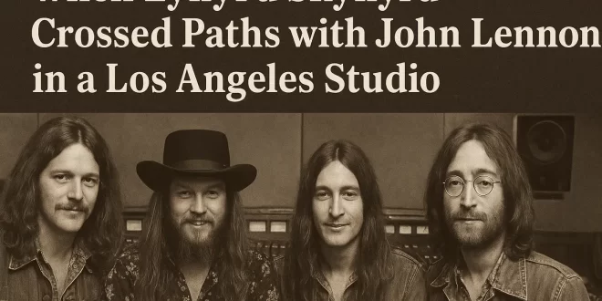 When Lynyrd Skynyrd Crossed Paths with John Lennon in a Los Angeles Studio