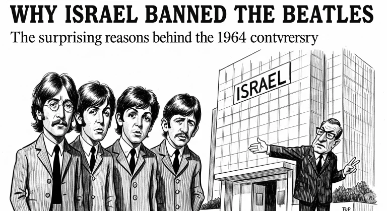 Why Israel Banned The Beatles in the 1960s