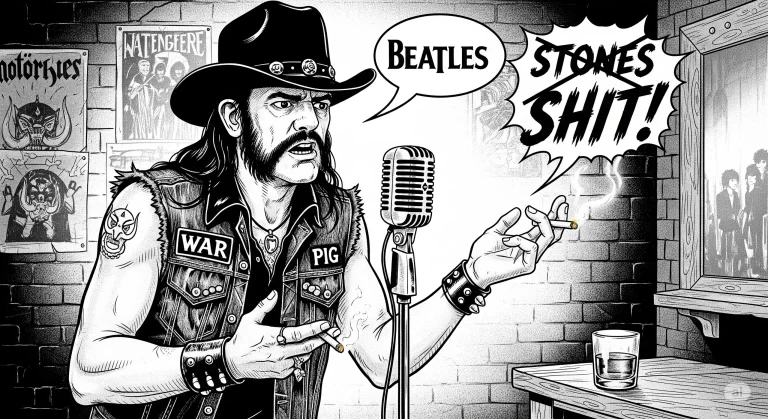 Why Lemmy Thought The Rolling Stones Were “Shit” Compared to The Beatles