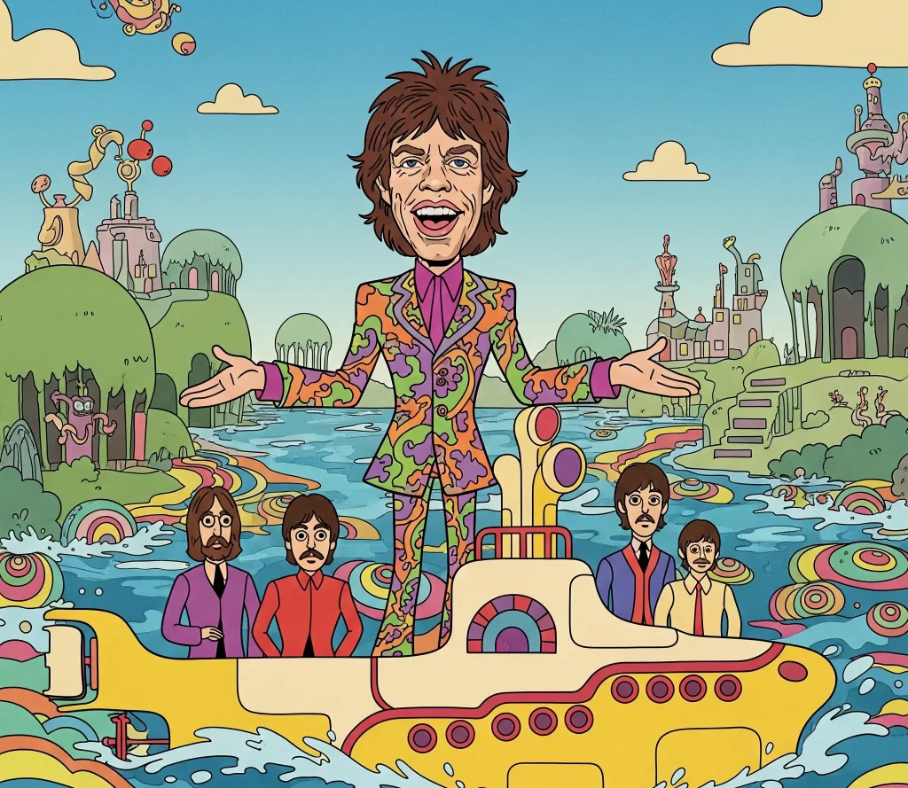 Yellow Submarine Mick Jagger criticism
