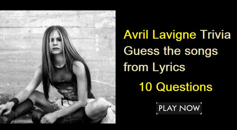 Avril Lavigne Lyrics