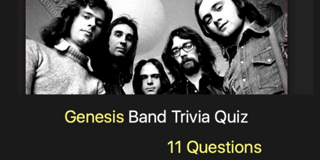 Genesis Band Trivia Quiz
