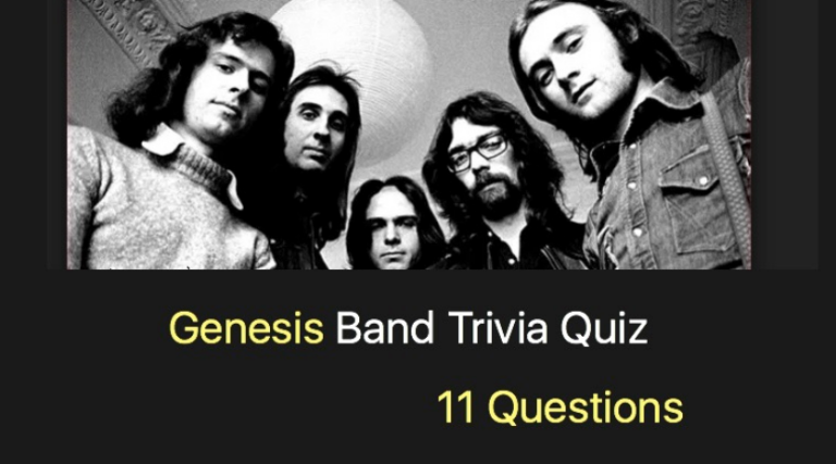 Genesis Band Trivia Quiz