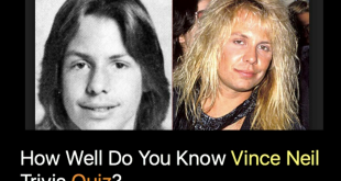 How Well Do You Know Vince Neil Trivia Quiz