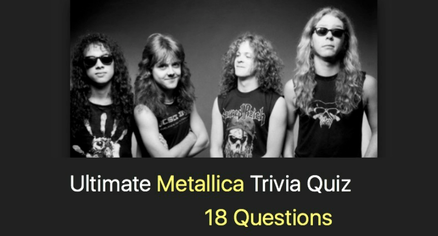 Ultimate Metallica Trivia Quiz