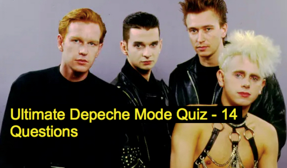 Ultimate Depeche Mode Quiz – 14 Questions