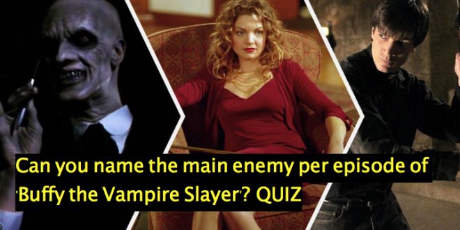 Can you name the main enemy per episode of 'Buffy the Vampire Slayer'?