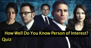 How Well Do You Know Person of Interest
