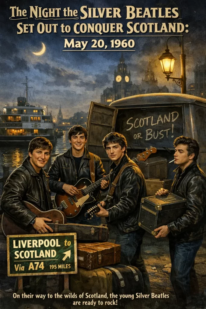 The Night the Silver Beatles Set Out to Conquer Scotland May 20, 1960