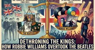 Robbie Williams Finally Dethroned The Beatles