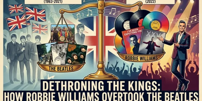 Robbie Williams Finally Dethroned The Beatles