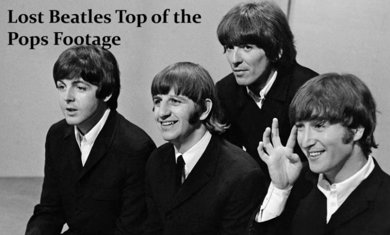 Lost Beatles Top of the Pops Footage