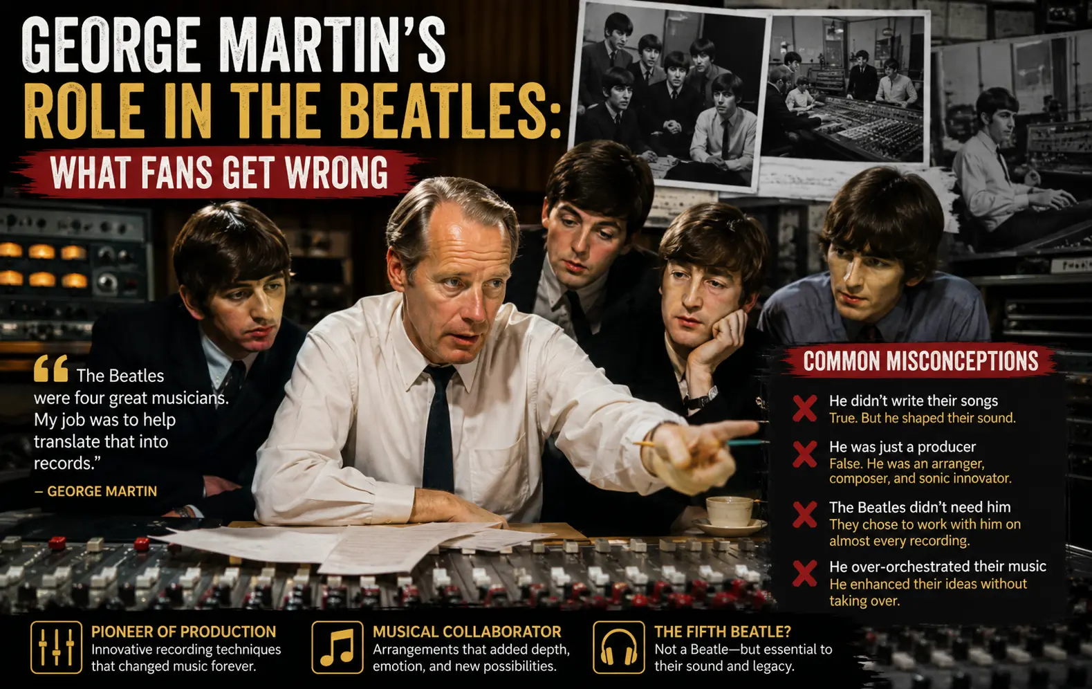 George Martin's Role in the Beatles